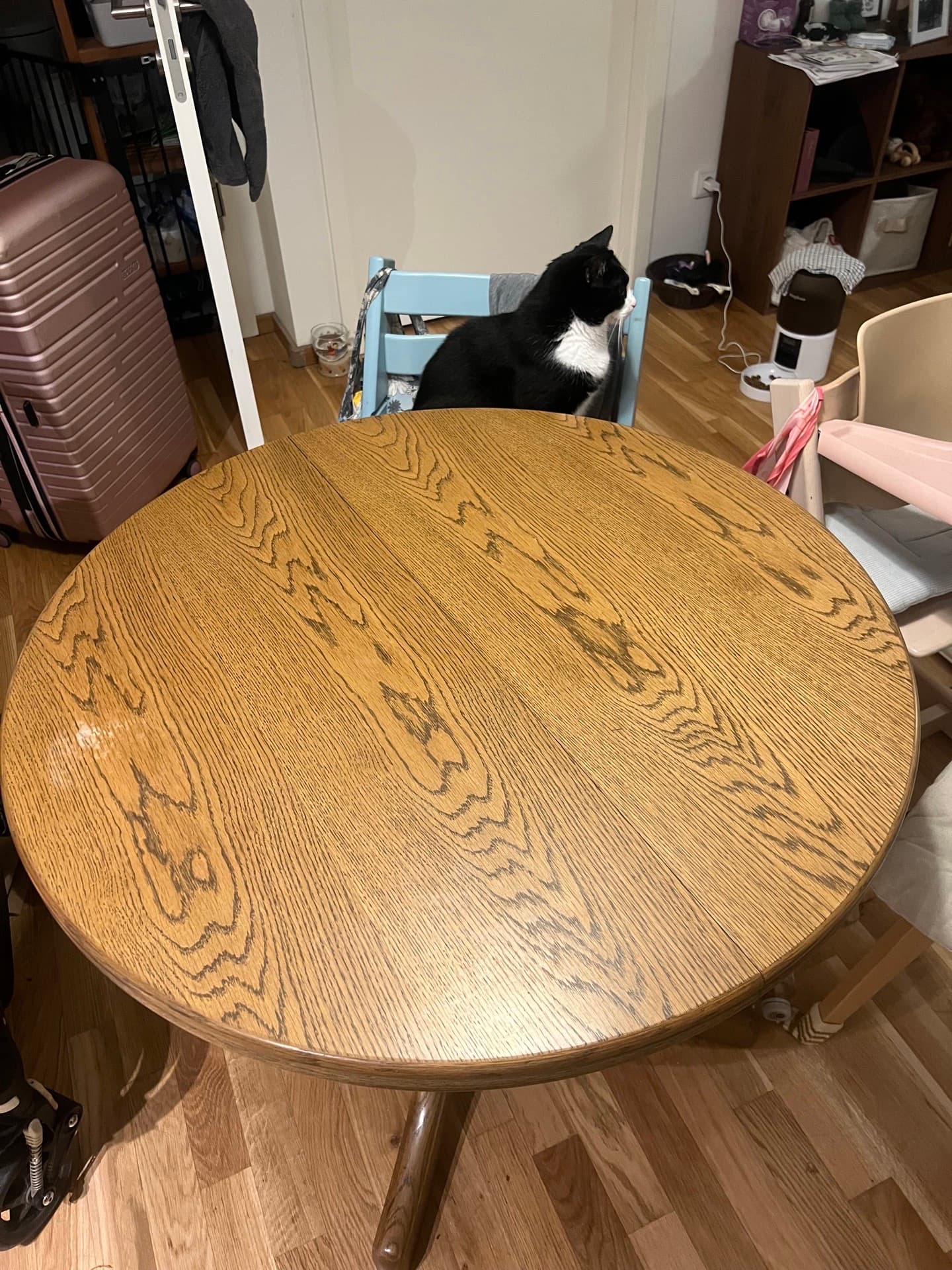 확장형 원형 식탁