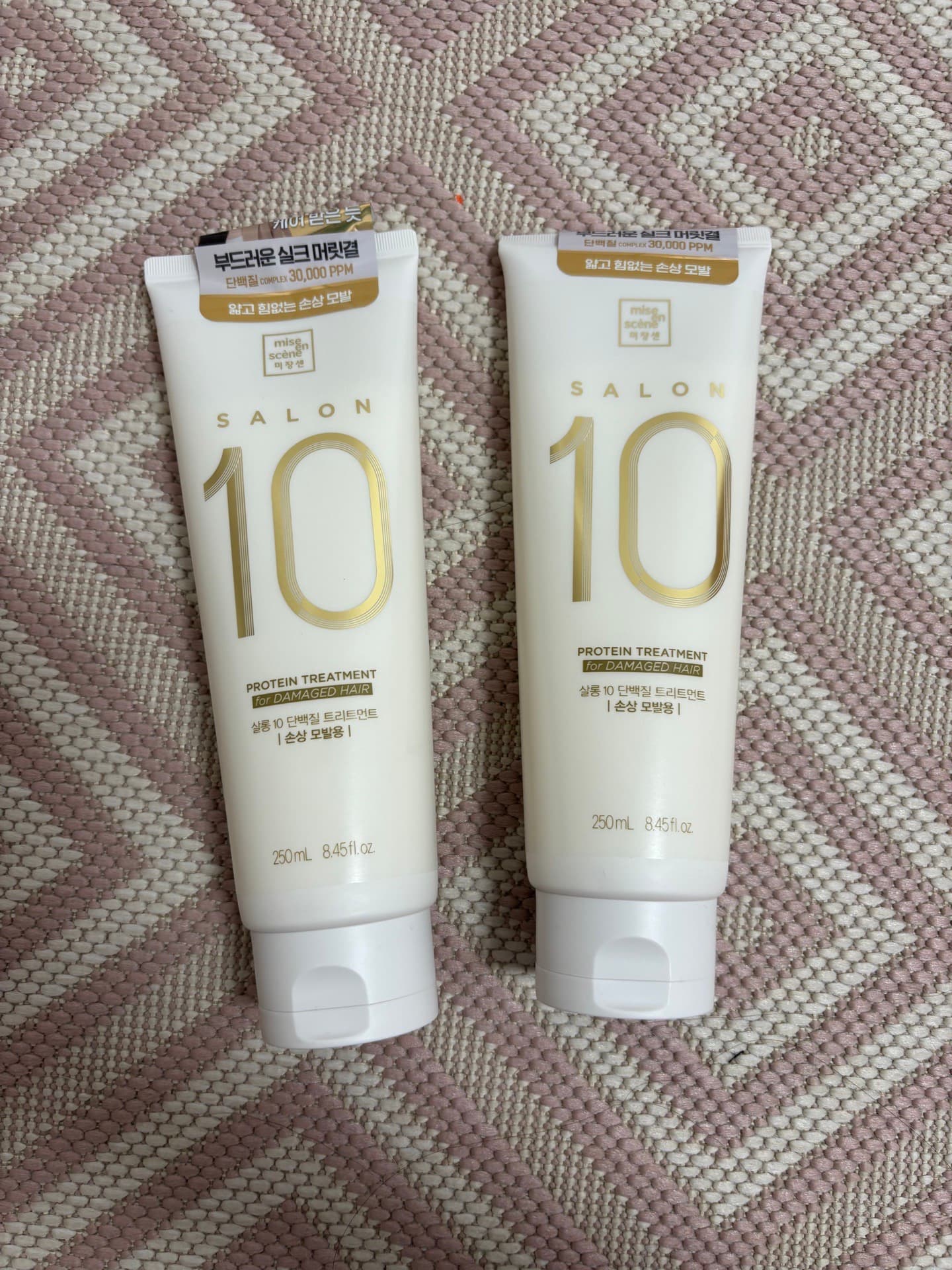 미쟝센 살롱10 트리트먼트 손상모발용