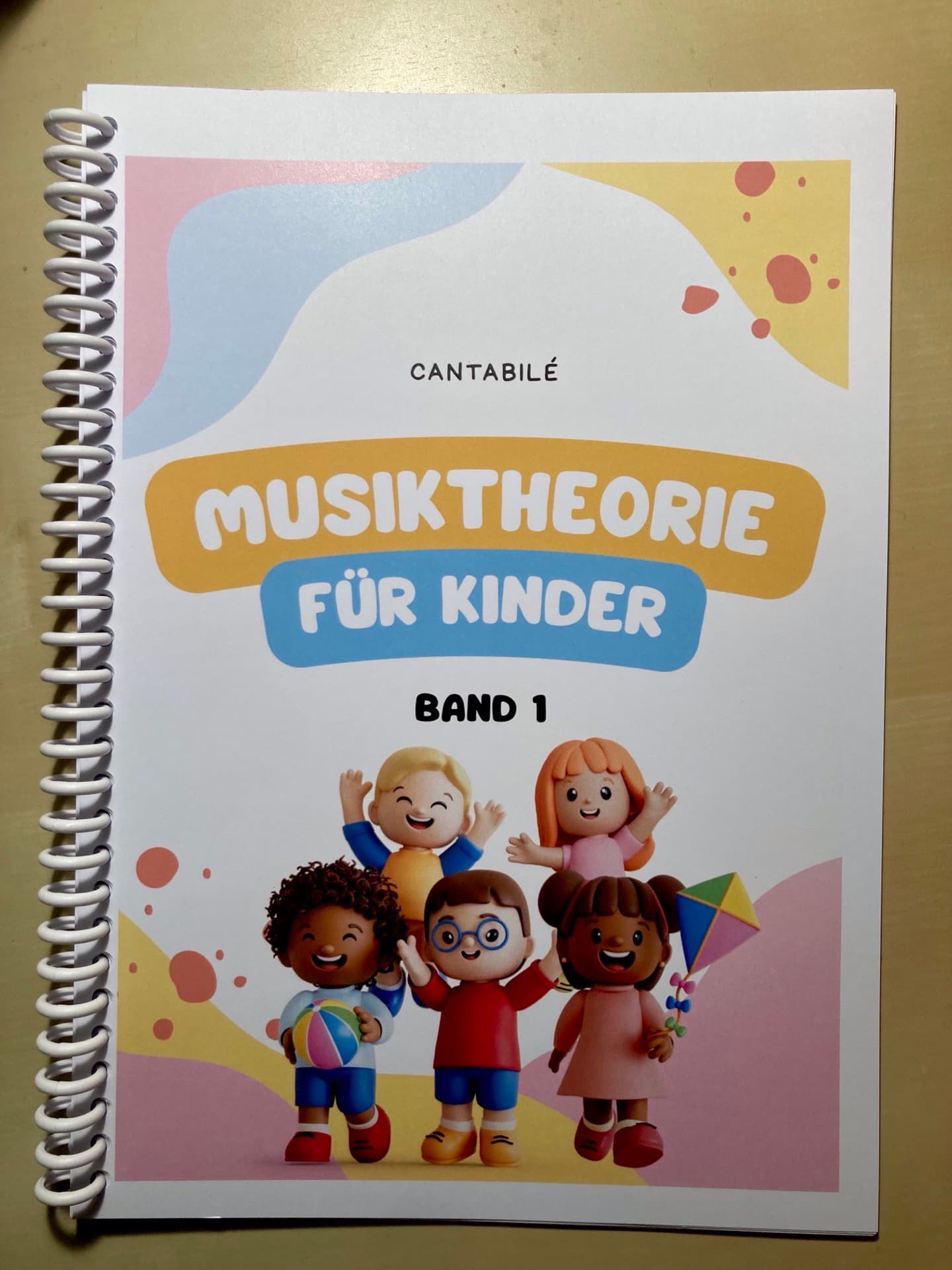 어린이 기초음악이론공부 독일어 (새책)