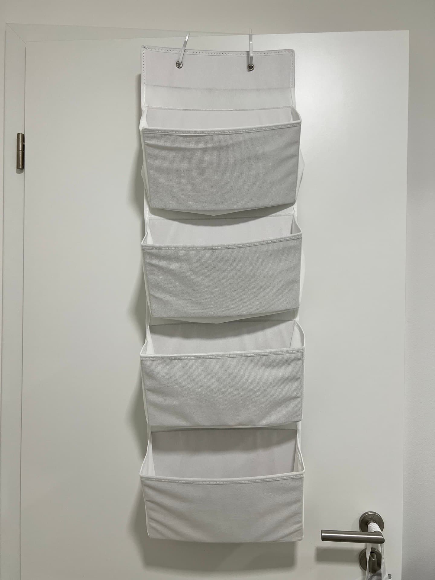 SONGMICS 4칸 도어행잉 수납포켓 화이트